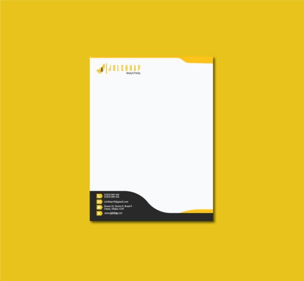 Letterhead Pad