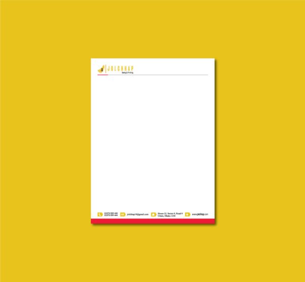 Letterhead Pad