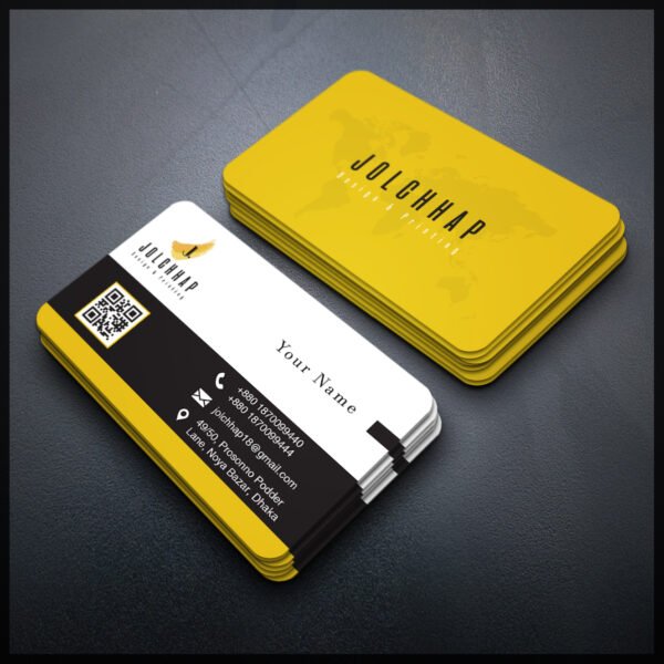 Back To Back Round Cutting Business Card (Copy)
