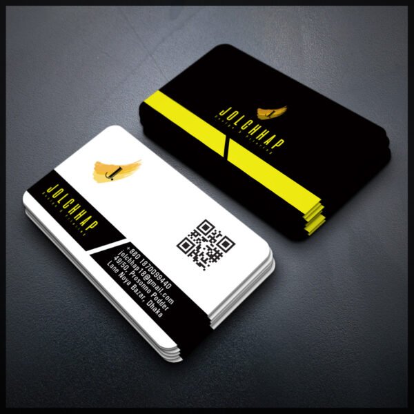 Back To Back Round Cutting Business Card (Copy)