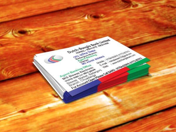 Glossy Lamination Visiting Card