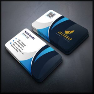 Back To Back Round Cutting Business Card