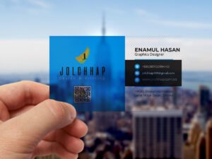 Premium Transparent Business Card