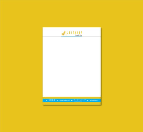Letterhead Pad