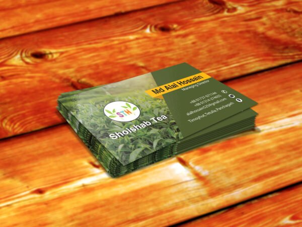 Glossy Lamination Visiting Card