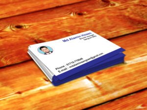 Glossy Lamination Visiting Card