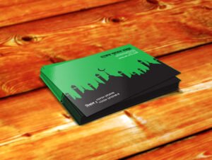 Glossy Lamination Visiting Card