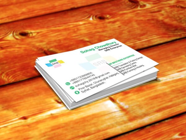 Glossy Lamination Visiting Card