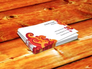 Glossy Lamination Visiting Card
