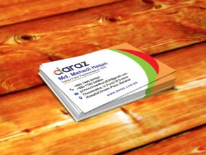 Glossy Lamination Visiting Card