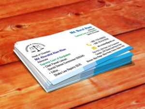 Glossy Lamination Visiting Card