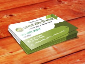 Glossy Lamination Visiting Card