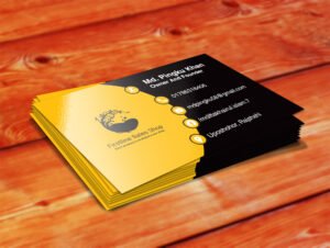 Glossy Lamination Visiting Card