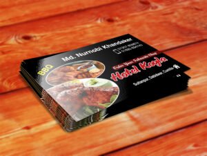 Glossy Lamination Visiting Card