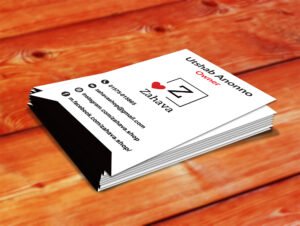 Glossy Lamination Visiting Card