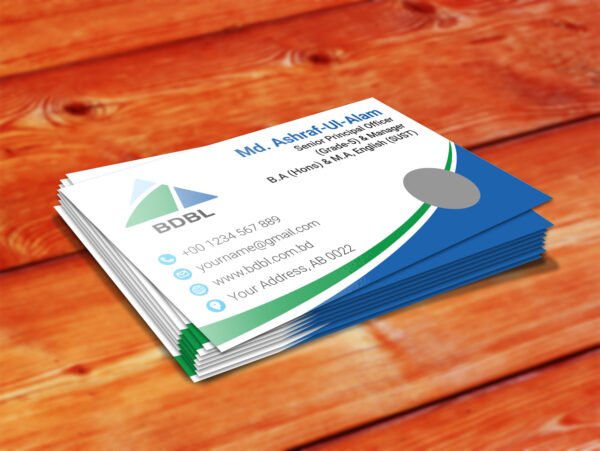 Glossy Lamination Visiting Card