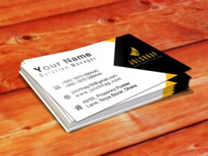 Glossy Lamination Visiting Card