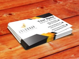 Glossy Lamination Visiting Card