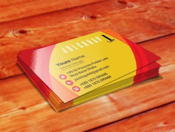 Glossy Lamination Visiting Card