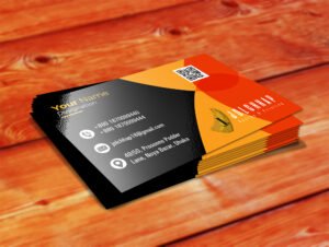 Glossy Lamination Visiting Card