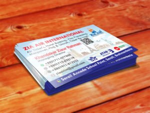 Glossy Lamination Visiting Card