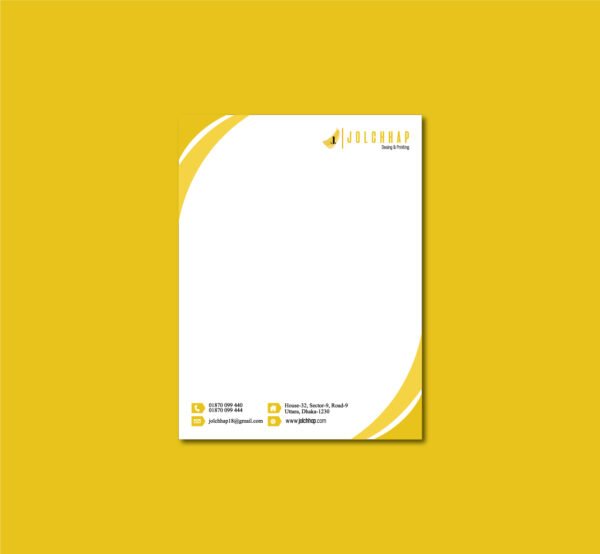 Letterhead Pad