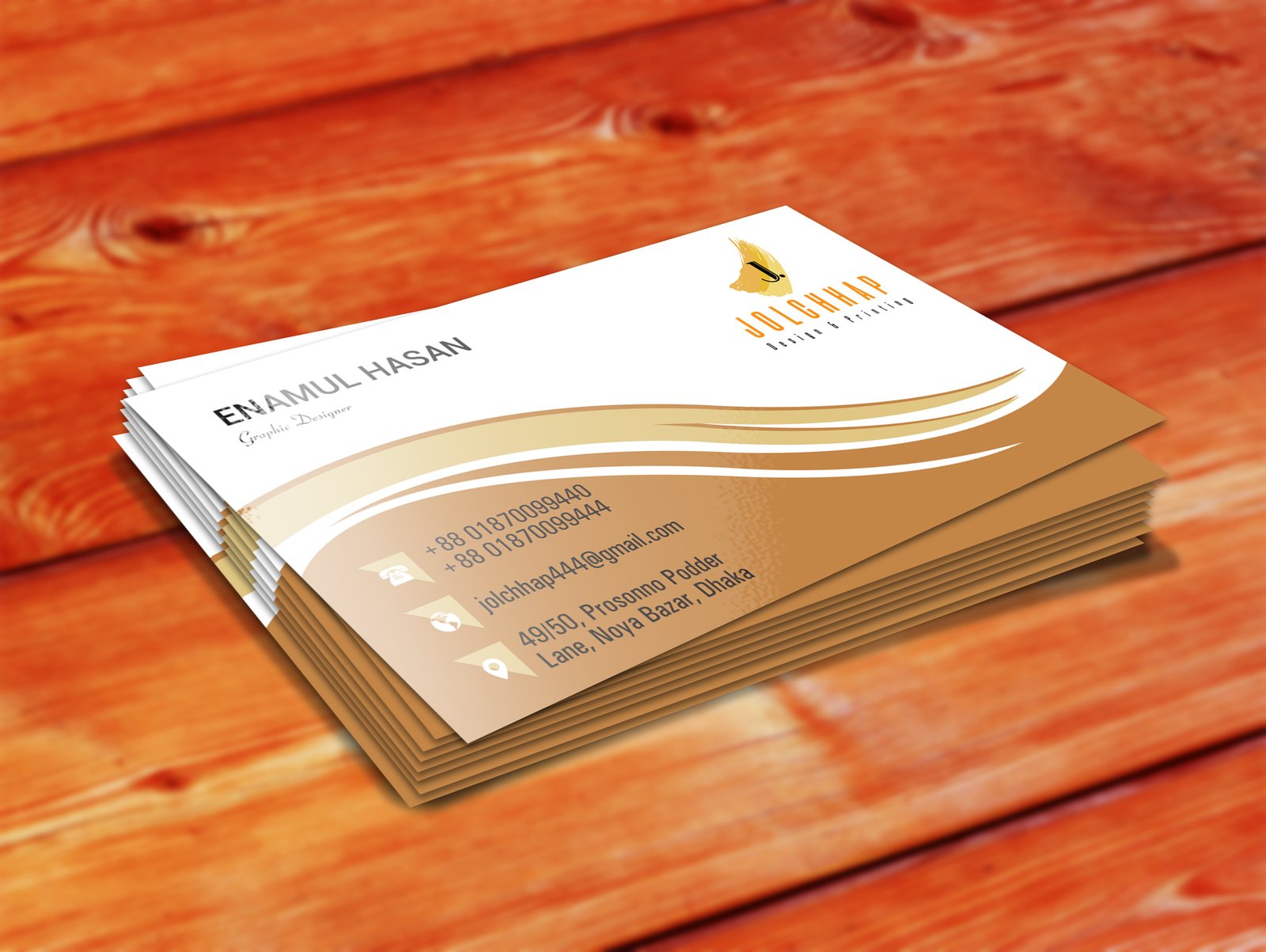 jolchhap business card