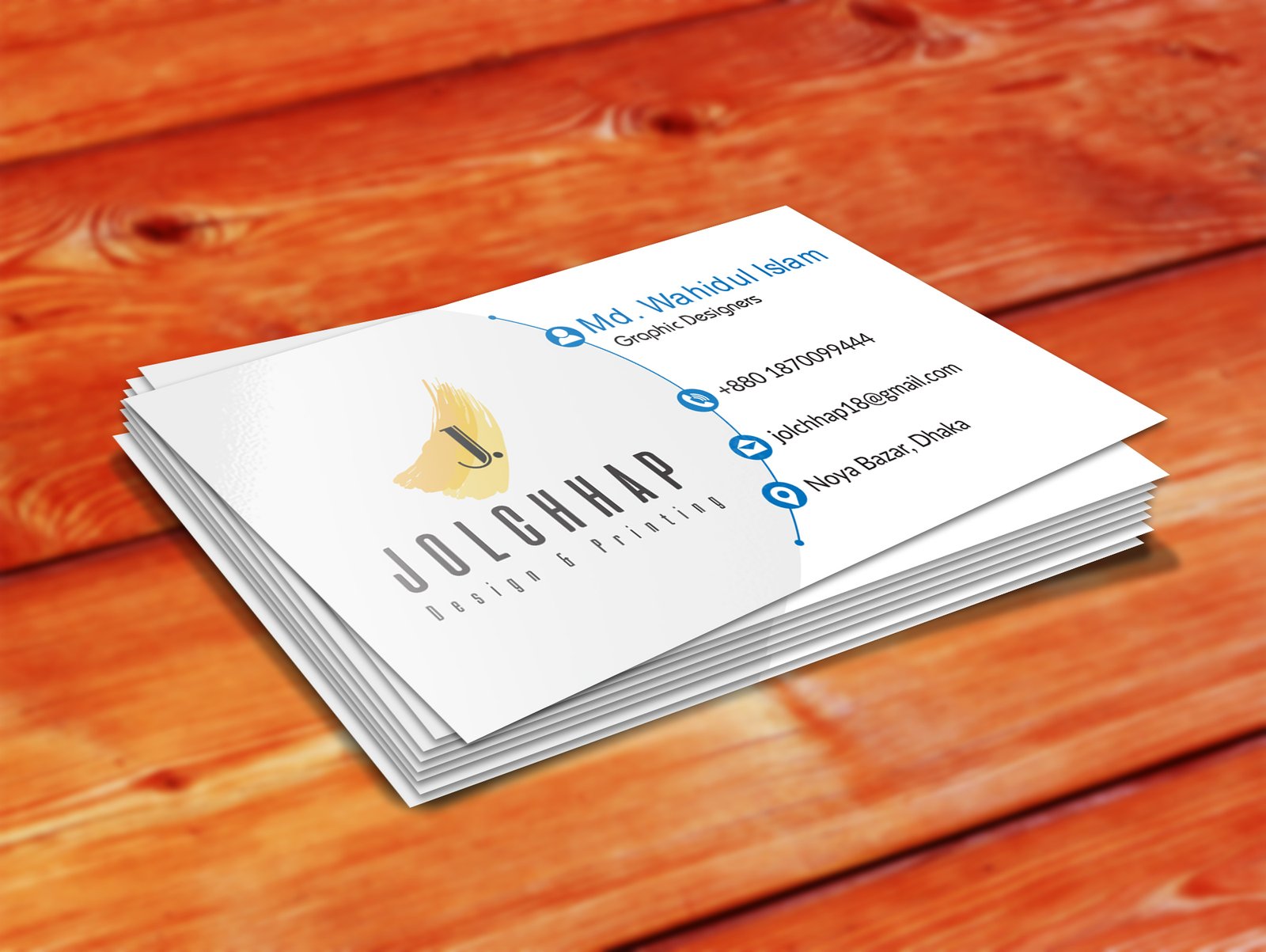 jolchhap business card