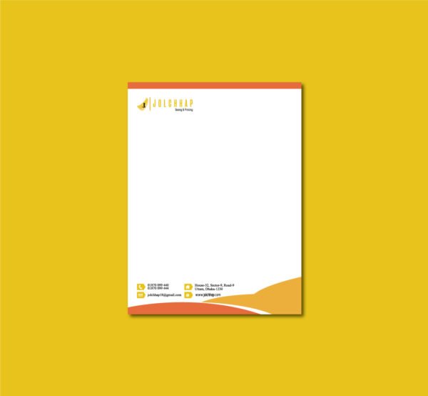 Letterhead Pad
