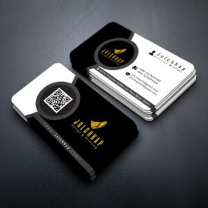 Back To Back Round Cutting Business Card (Copy)