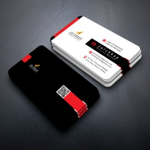 Back To Back Round Cutting Business Card (Copy)