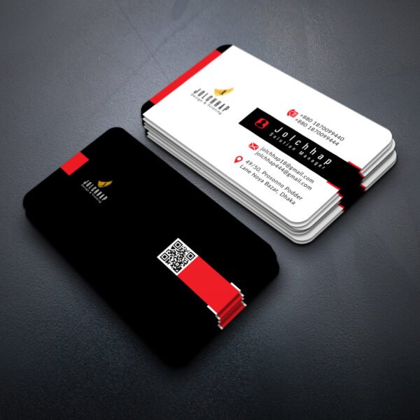 Back To Back Round Cutting Business Card (Copy)