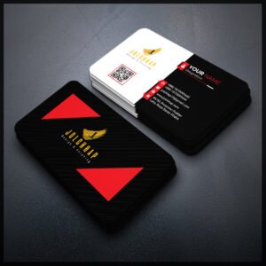 Back To Back Round Cutting Business Card