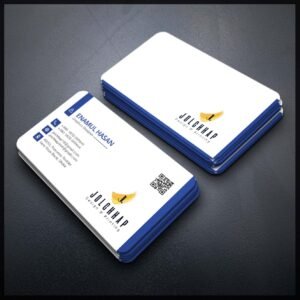 Back To Back Round Cutting Business Card