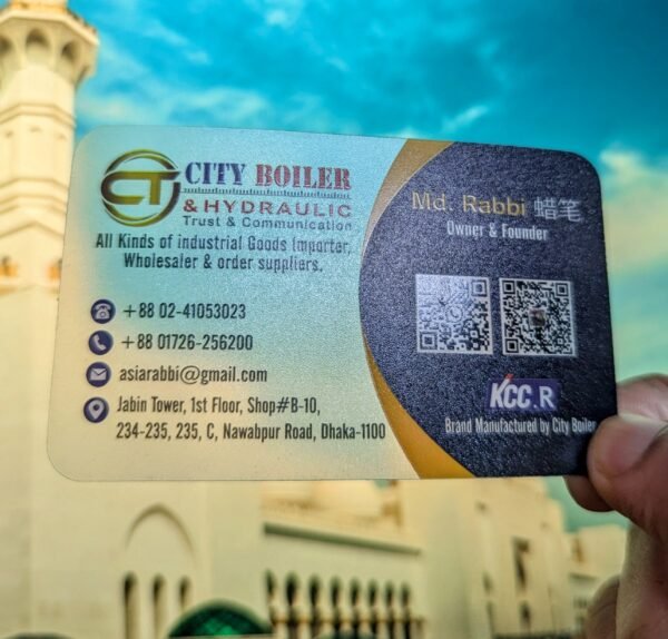 Premium Transparent Business Card - Image 7