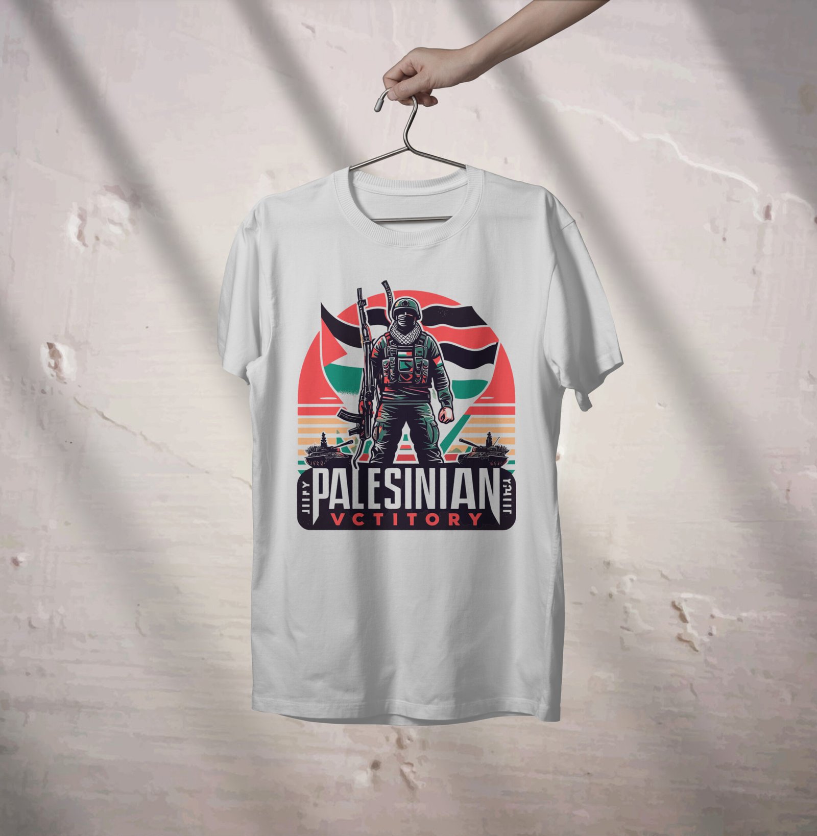 Imported Mash Fabrics  Palestine Vctitory T-Shirt